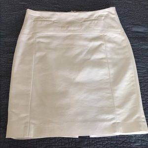 White Pencil Skirt from Express